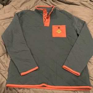 Hurley Quilted 1/4 Snap Pullover